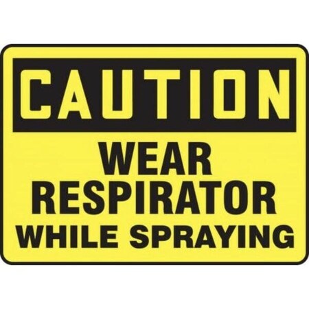 Accuform OSHA CAUTION Safety Sign DUST MPPE749XP MPPE749XP